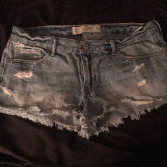 Ripped Jean Shorts - Picture 2 of 5